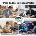 Llavero de teclado mecánico antiestrés