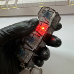 Llavero de teclado mecánico antiestrés